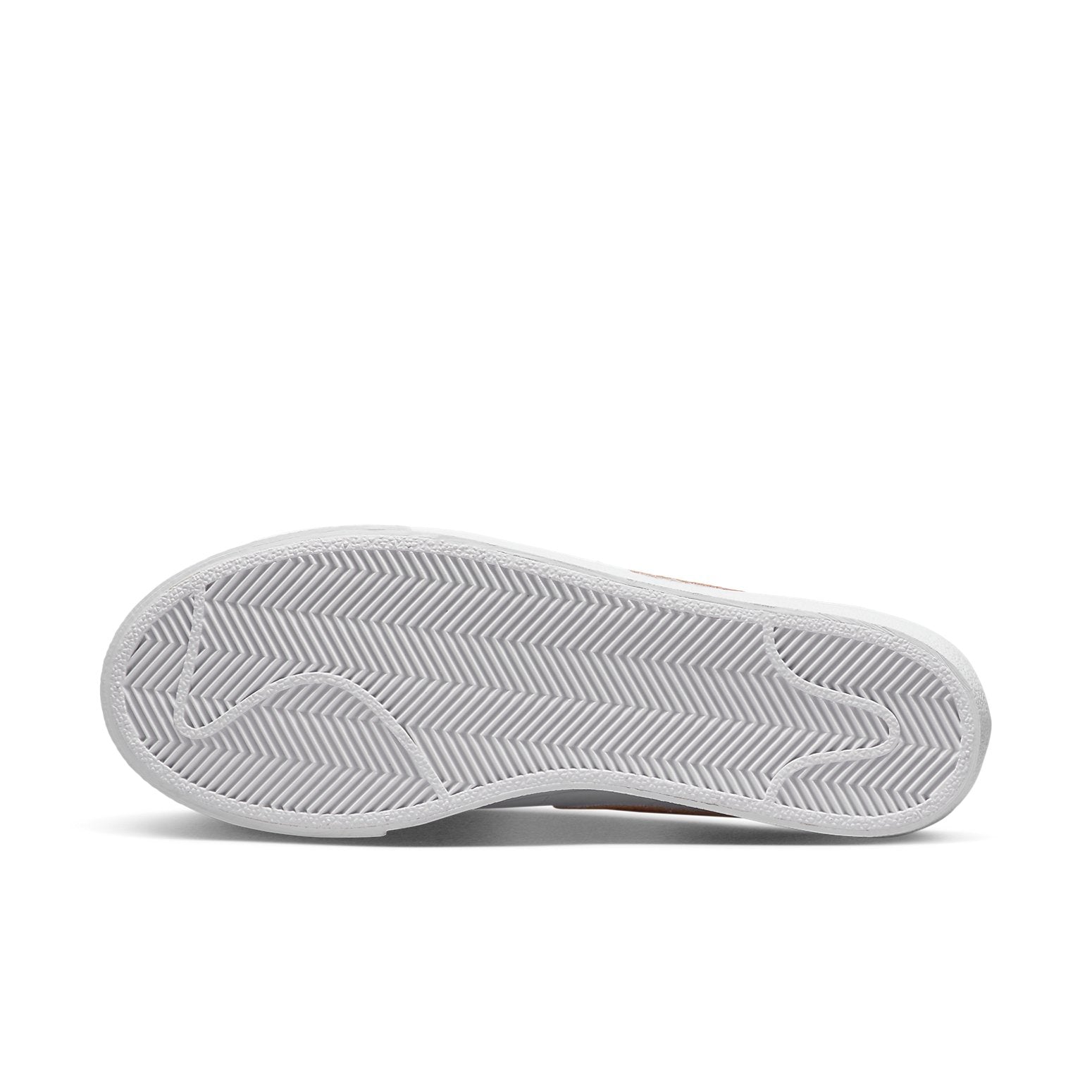 (WMNS) Nike Blazer Low Platform 'White Metallic Copper' DQ7571-100
