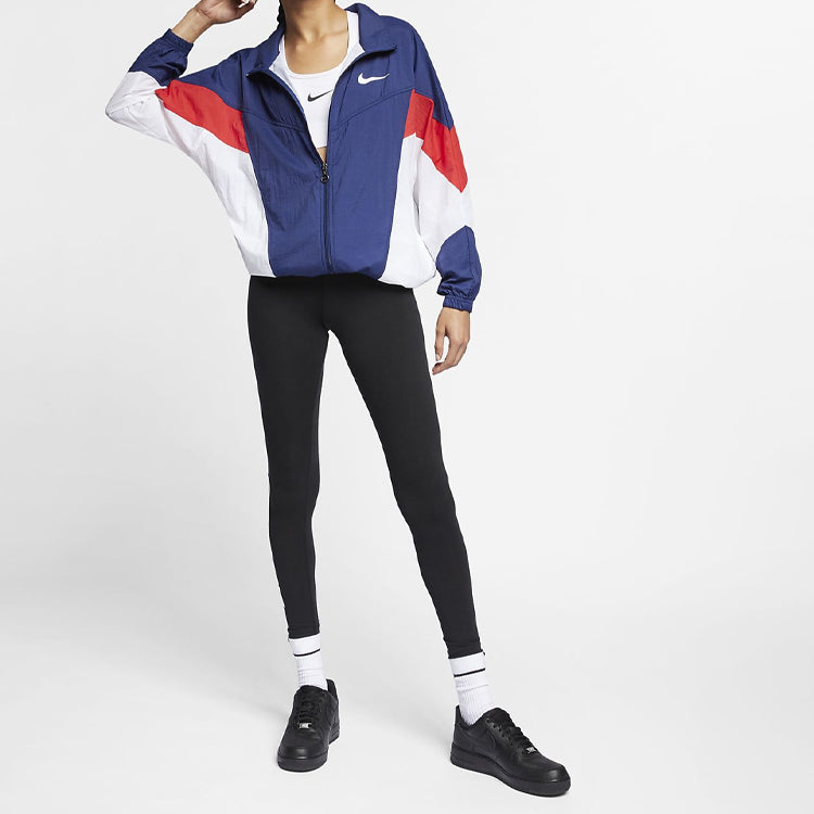 (WMNS) Nike Sportswear Windrunner Jacket Red/White/Blue AR2848-493