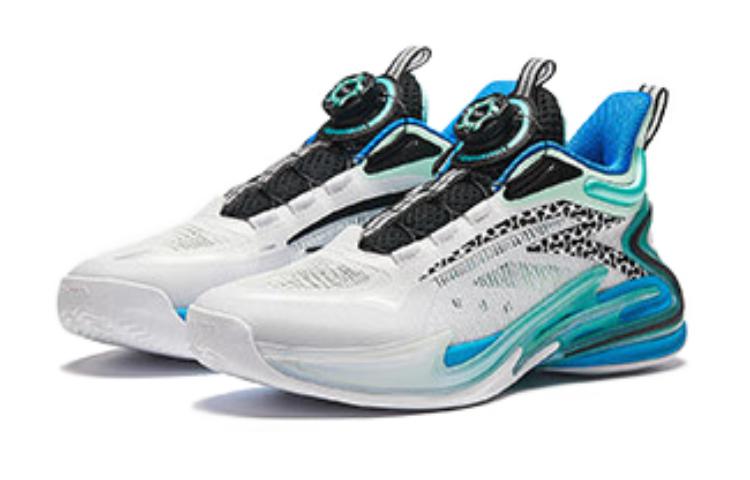 (GS) ANTA Basketball Shoes 'White Blue' 312421122-3