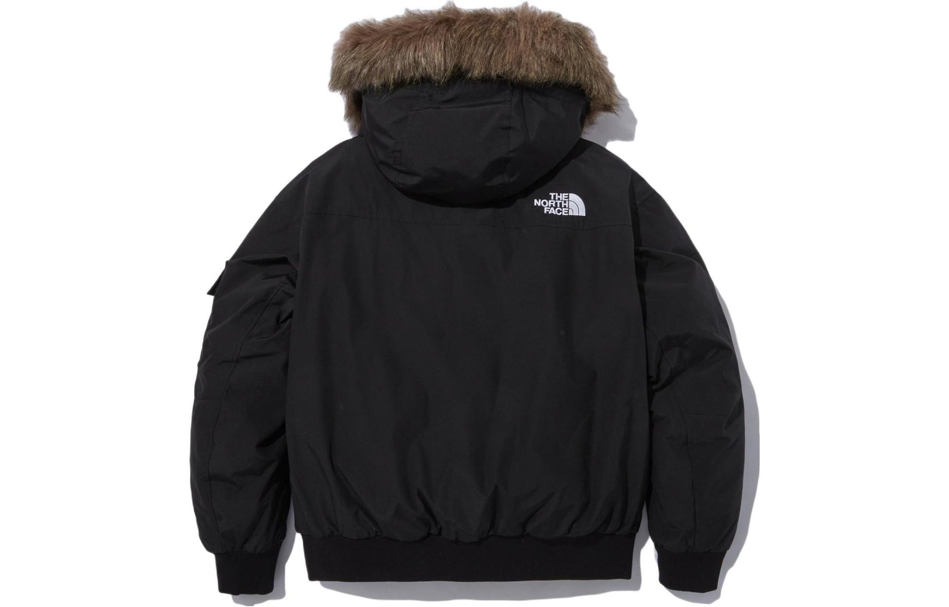 THE NORTH FACE Logo Polar Air Down Bomber Jacket 'Black' NJ1DN86A