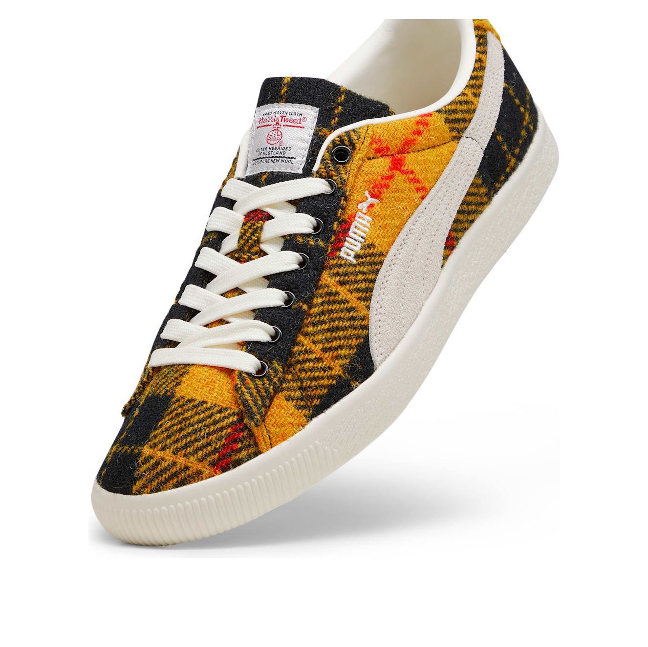 PUMA x Harris Tweed Suede Vintage 'Tartan Yellow' 393219-02