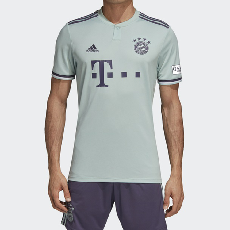 adidas Bayern Munich Black Fan Edition Away Short Sleeve tournament Blue CF5410