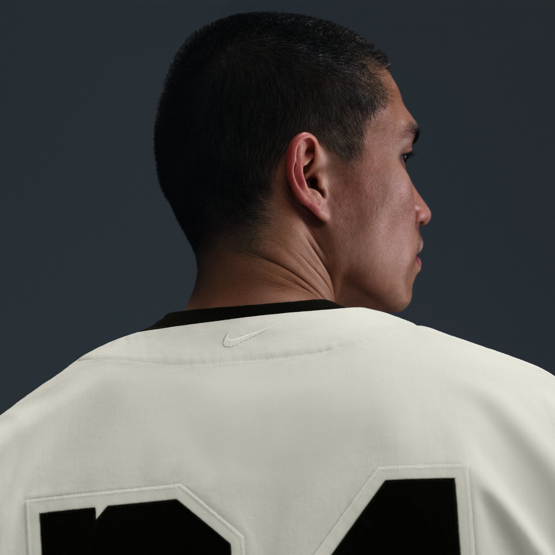 Nike x Kobe Bryant Baseball Jersey Asia Sizing 'White Black' IB0008-133