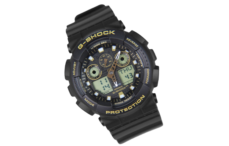 CASIO G-Shock Analog-Digital 'Black' GA-100GBX-1A9