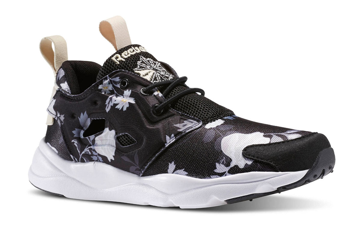 (WMNS) Reebok Furylite Sr Running Shoes Black/White V63576