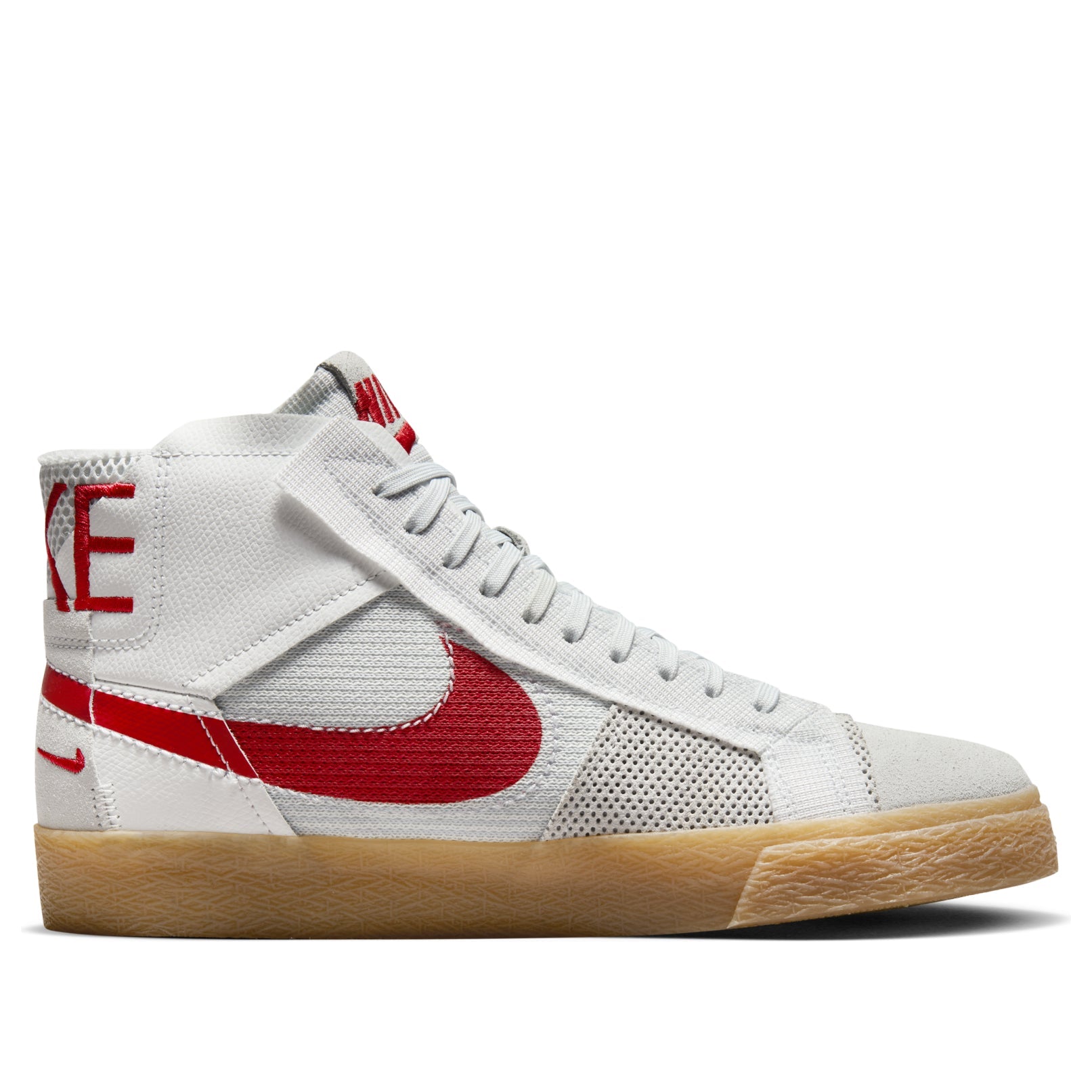 Nike SB Zoom Blazer Mid 'Deconstructed White University Red Gum' FD5113-100