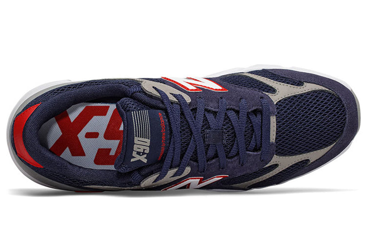 New Balance X-90 Shoes Blue/Grey MSX90TBH