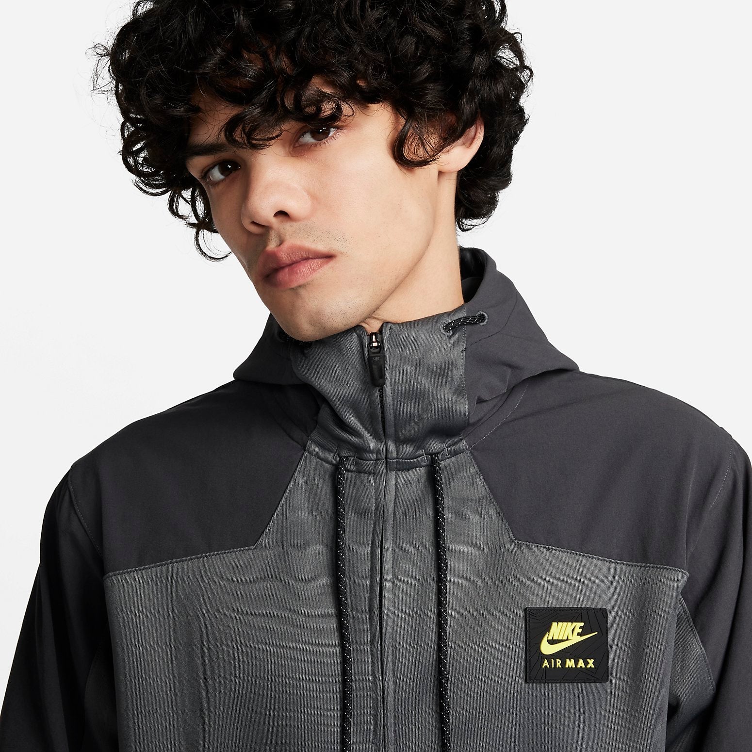 Nike Sportswear Air Max PK Full-Zip 'Iron Grey Opti Yellow' FV5443-068
