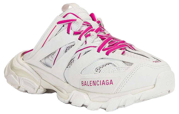 (WMNS) Balenciaga Track Mules 'White Pink' 653813W3CP69055
