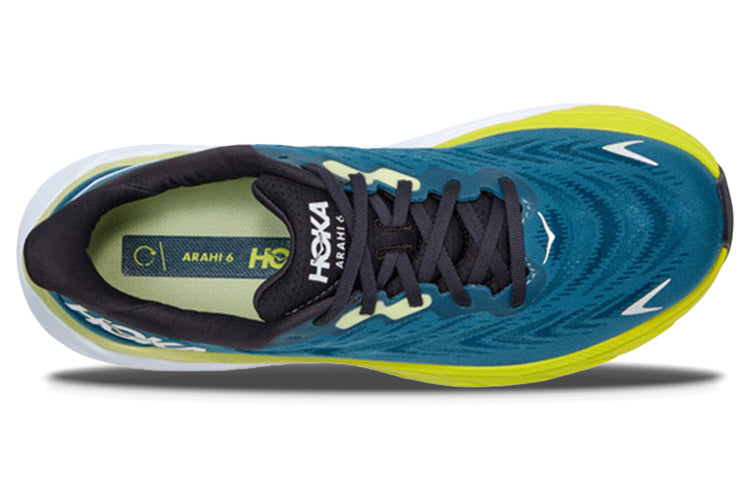 HOKA ONE ONE Arahi 6 2E Wide 'Blue Graphite' 1123196-BGBCR