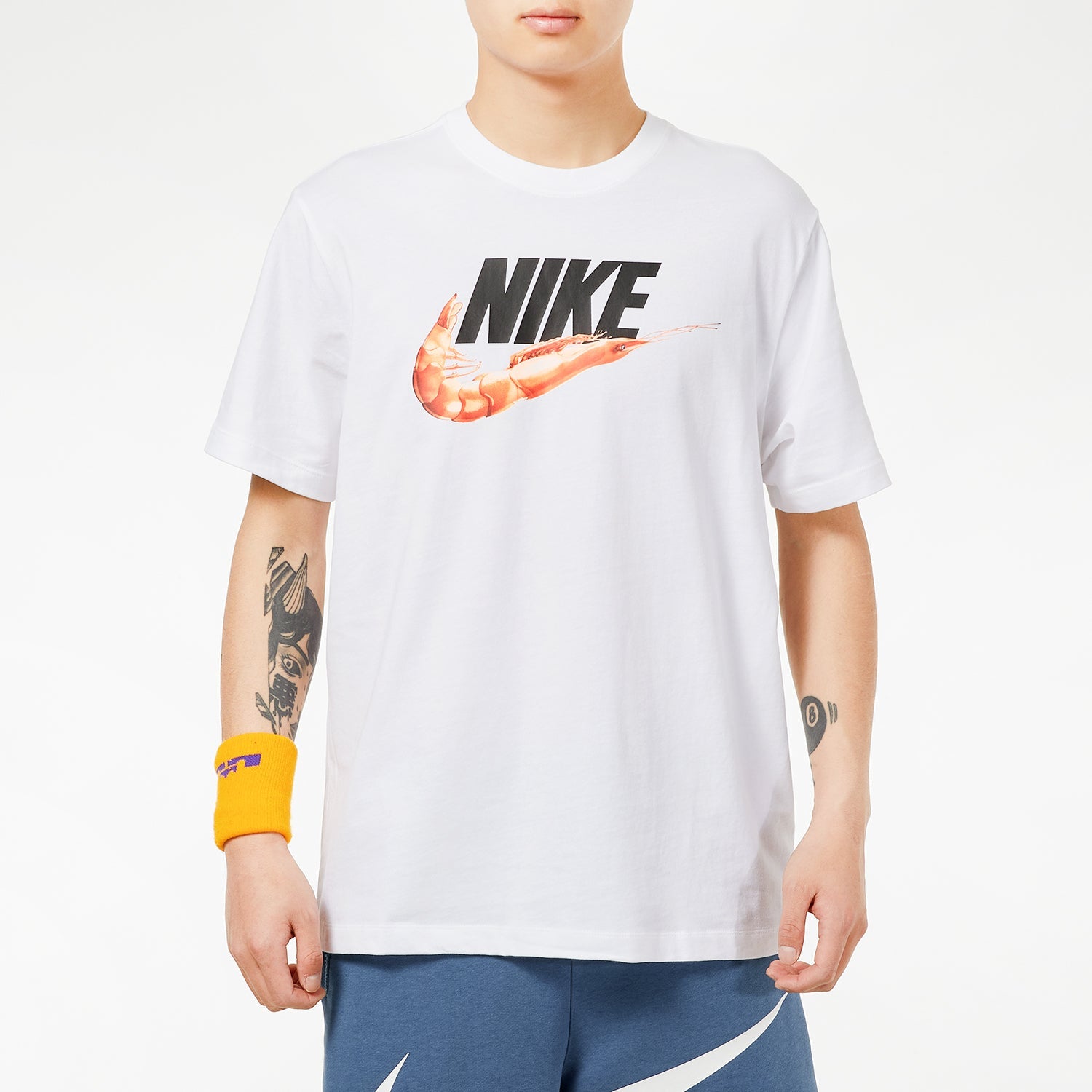 Nike Men's Sportswear 1 Food Shrimp Tee DD1289-100