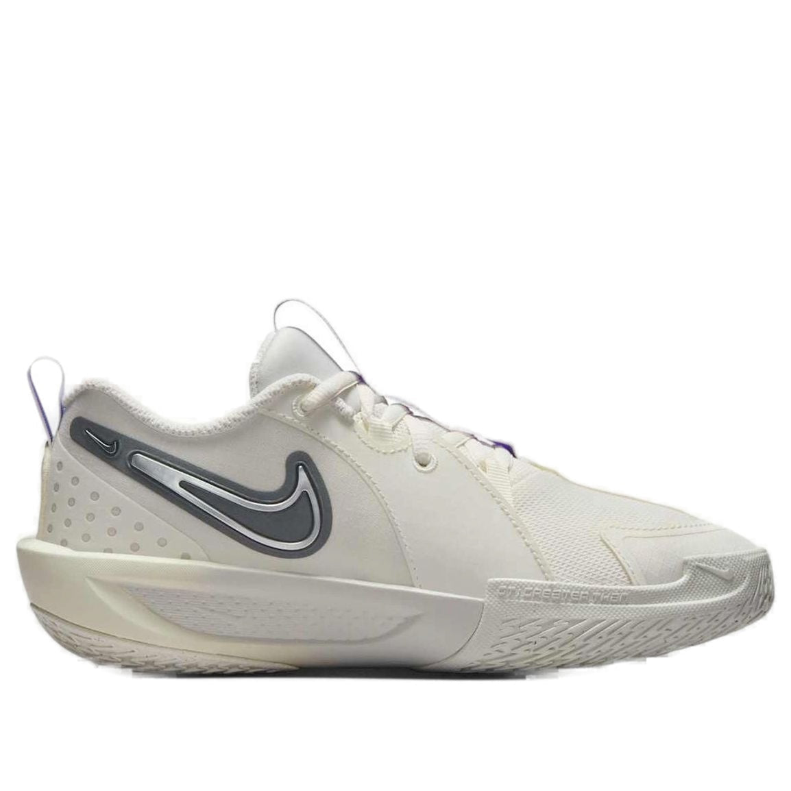 (GS) Nike Air Zoom GT Cut 3 'Sail Light Bone Metallic Silver Smoke Grey' FD7033-104