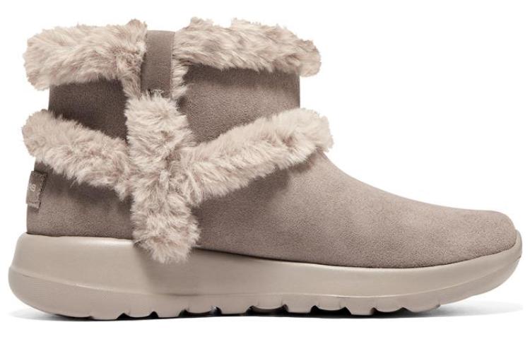 (WMNS) Skechers On The Go Joy Lush 'Dark Taupe' 144043-DKTP