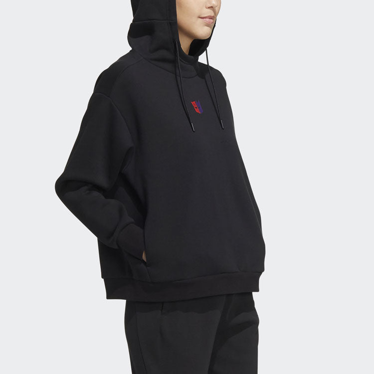(WMNS) adidas x Transformers Crossover Sports Hoodie Black HM7459