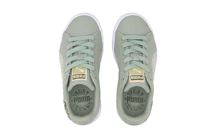 (PS) PUMA Basket Canvas Winter 'Time 4 Change - Aqua Grey' 374301-03