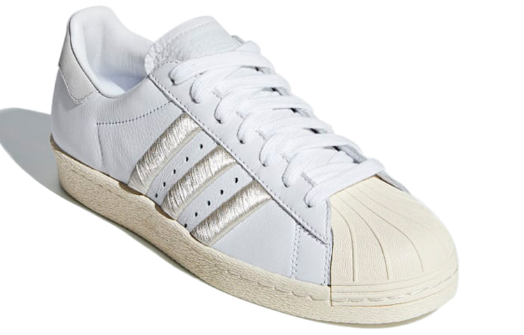 (WMNS) adidas originals Superstar 80s 'White' CG5997