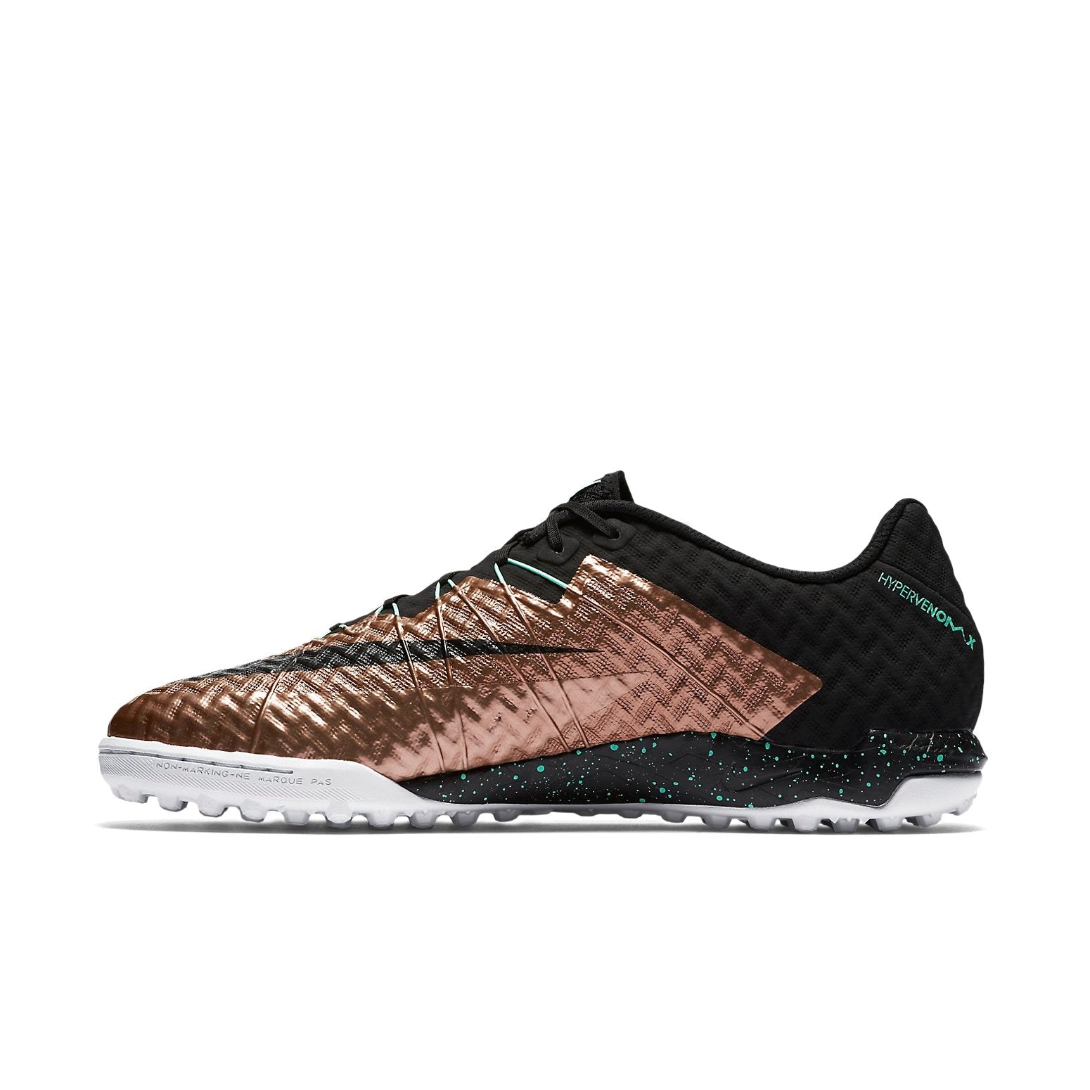 Nike HyperVenomX Finale TF 'Black Gold' 749888-903
