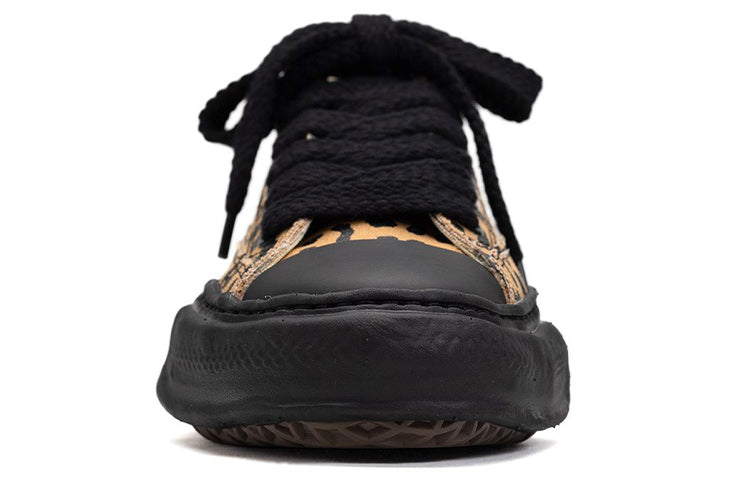 Maison MIHARA YASUHIRO PETERSON OG Sole Leopard Canvas Low-top Sneaker 'Brown' A10FW716-BRN