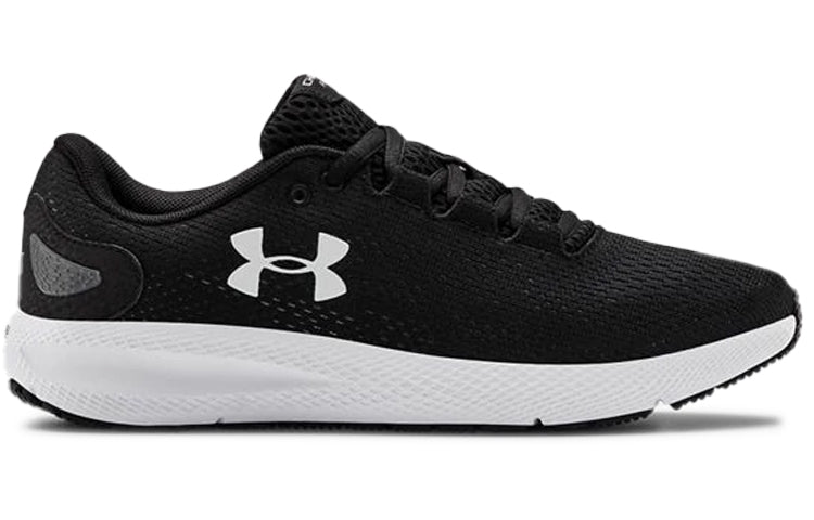 (WMNS) Under Armour Charged Pursuit 2 'Black' 3022604-001