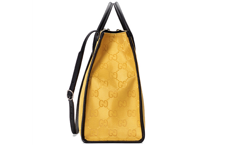 Gucci Off The Grid OTG Environmental Friendly Series Logo Large Capacity Unisex / Yellow / Black 630353-H9HAN-7673