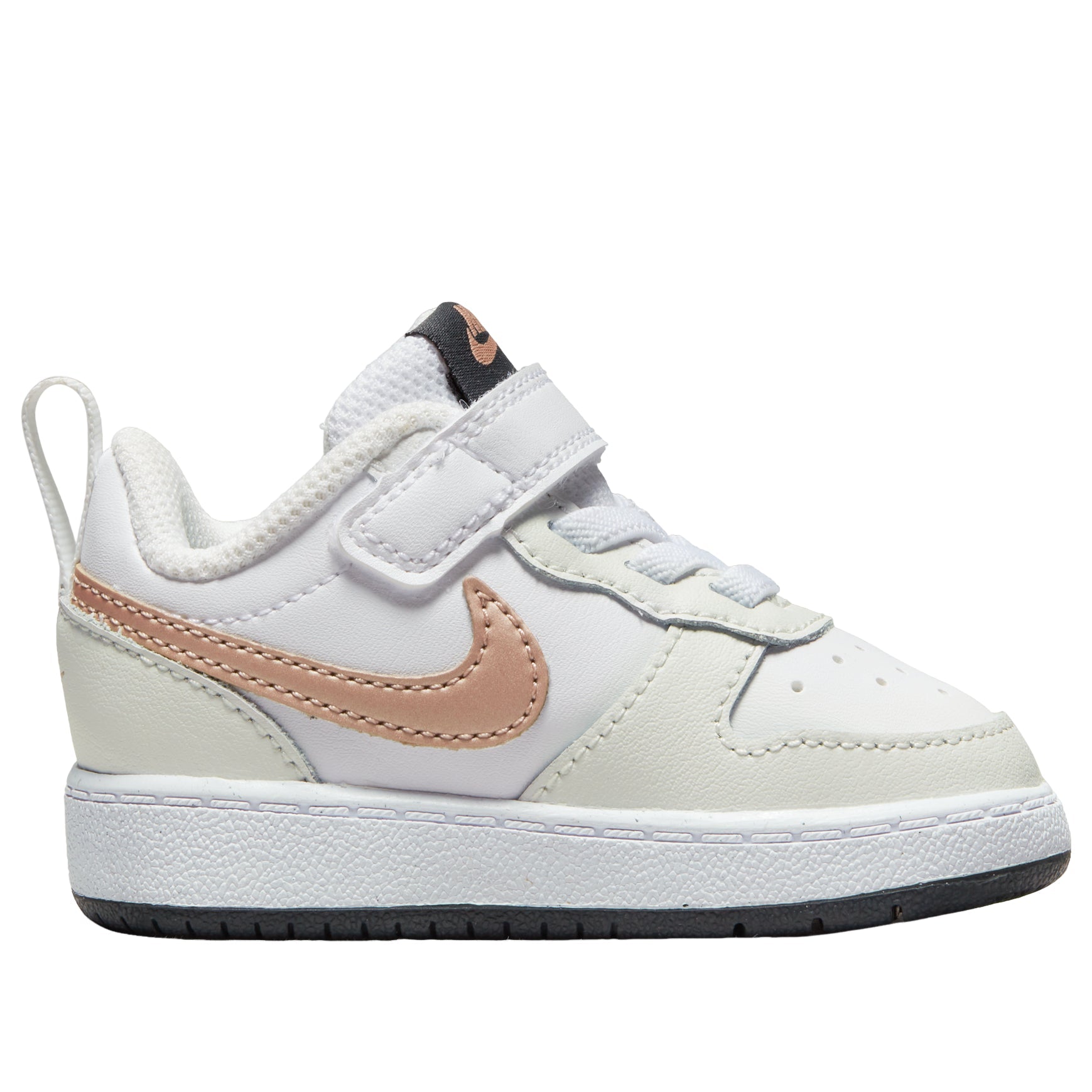 (TD) Nike Court Borough Low 2 'White Metallic Red Bronze' BQ5453-116