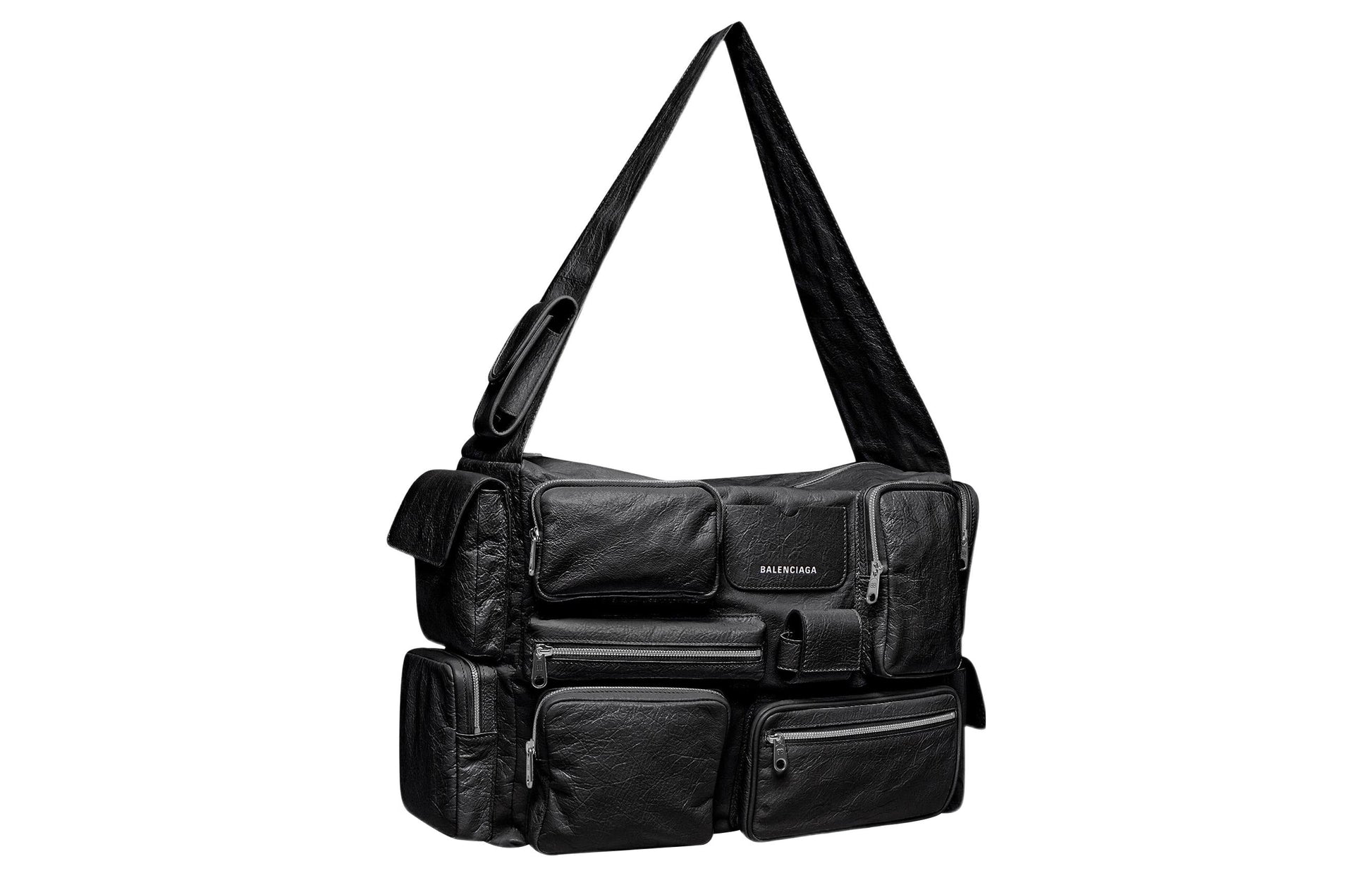 Balenciaga Superbusy Large Sling Bag 'Black' 702168210C81000