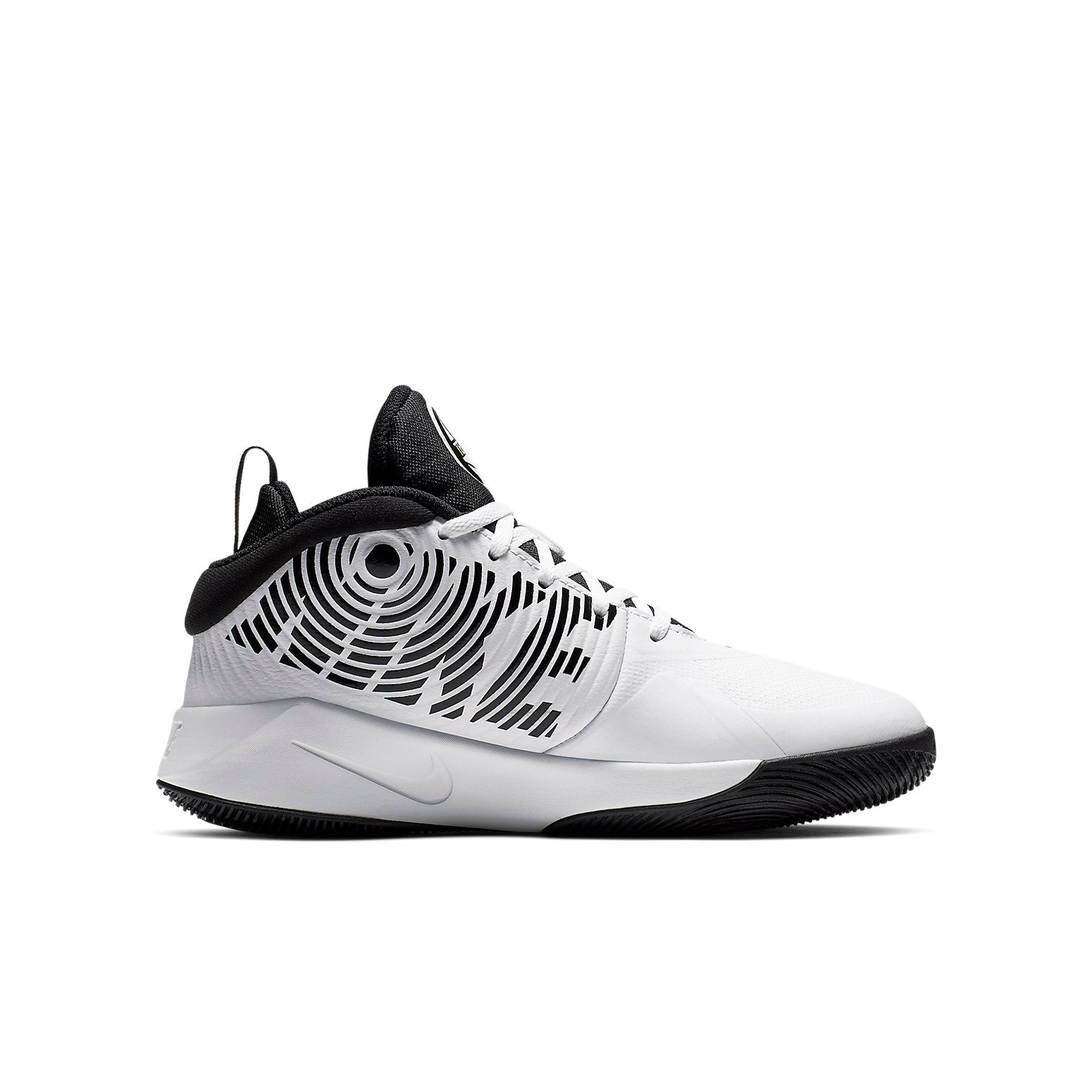 (GS) Nike Team Hustle D9 'White Black' AQ4224-100