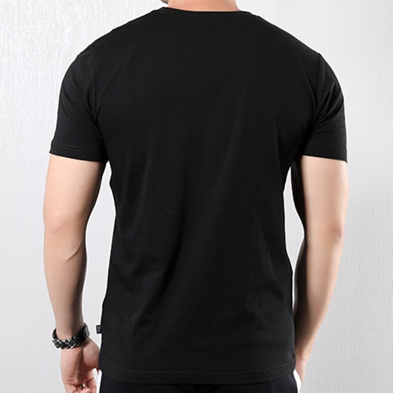 PUMA Running Training Gym Printing Short Sleeve Black 844628-01