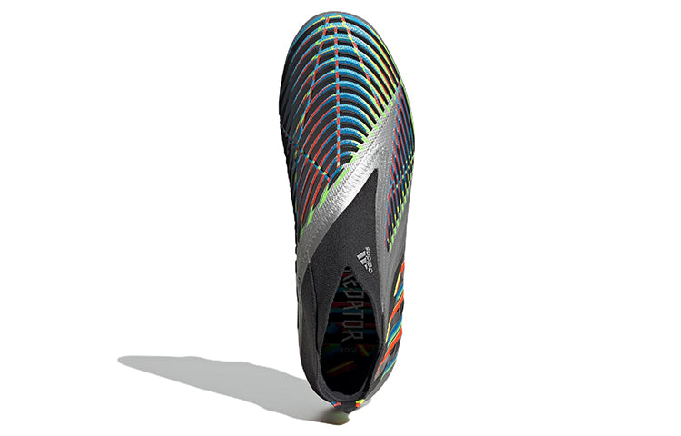 adidas Predator Edge+ FG 'Silver Metallic Black' HR1560