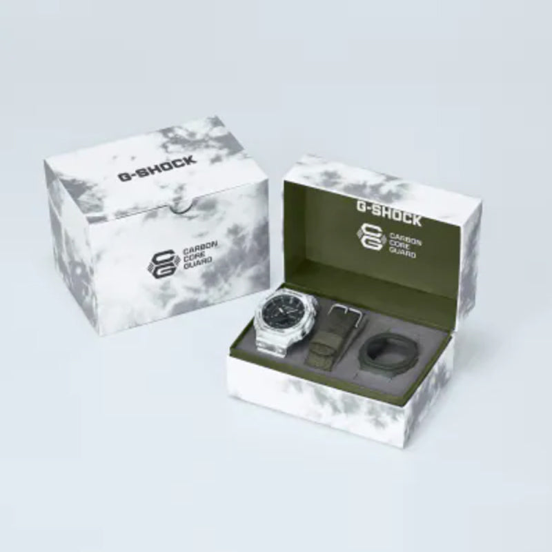 CASIO G-Shock Analog-Digital 'White' GAE-2100GC-7AJR