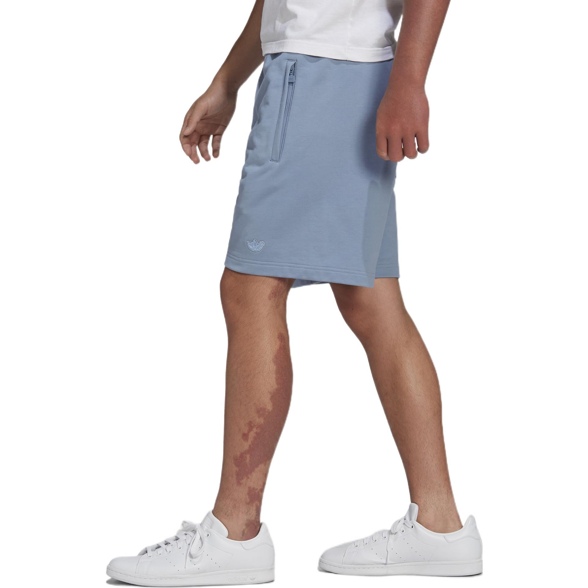 adidas originals Ess Short Solid Color Casual Sports Shorts Blue HD4819