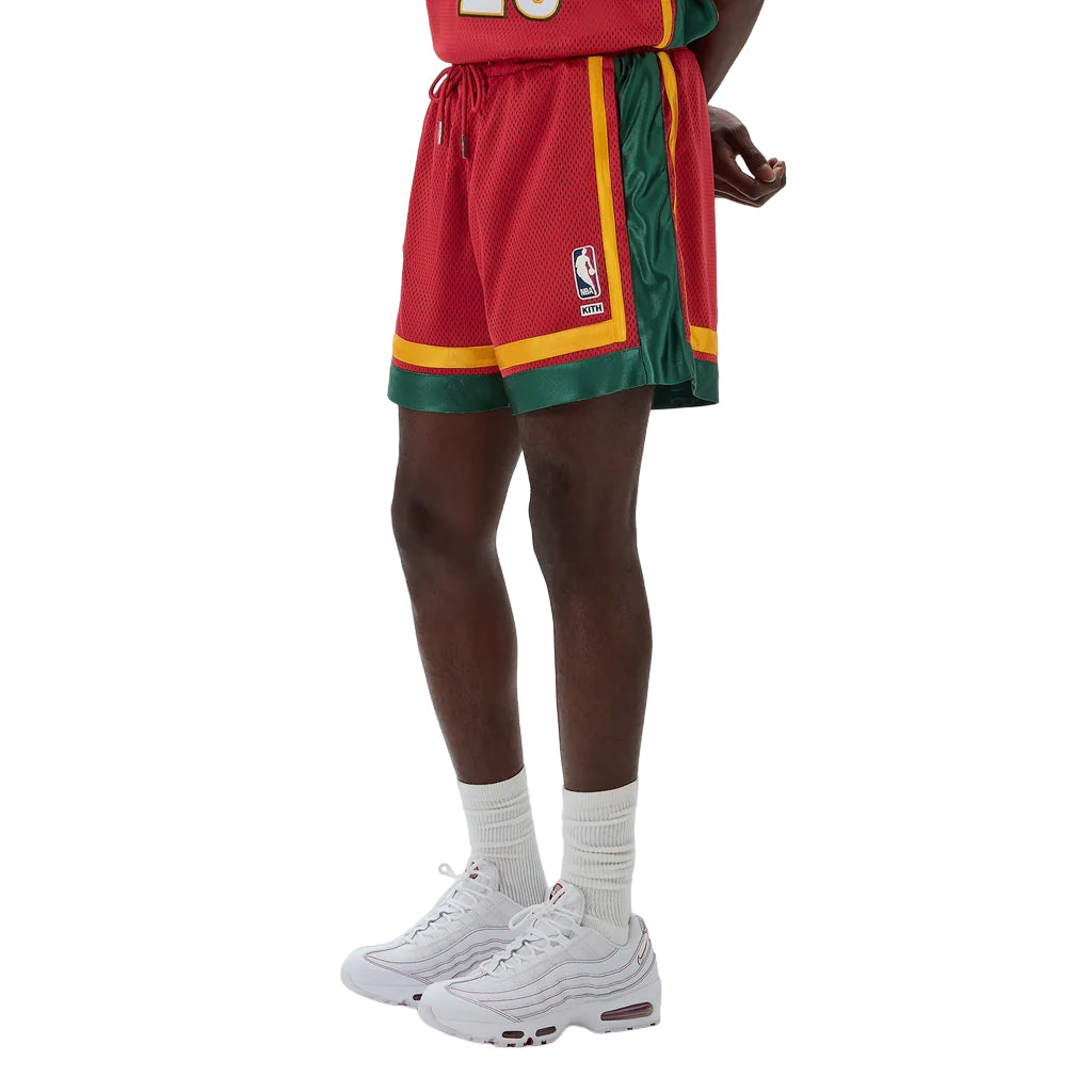 KITH For NBA All-Star Seattle Supersonics Short 'Crimson' KHM061348-7046