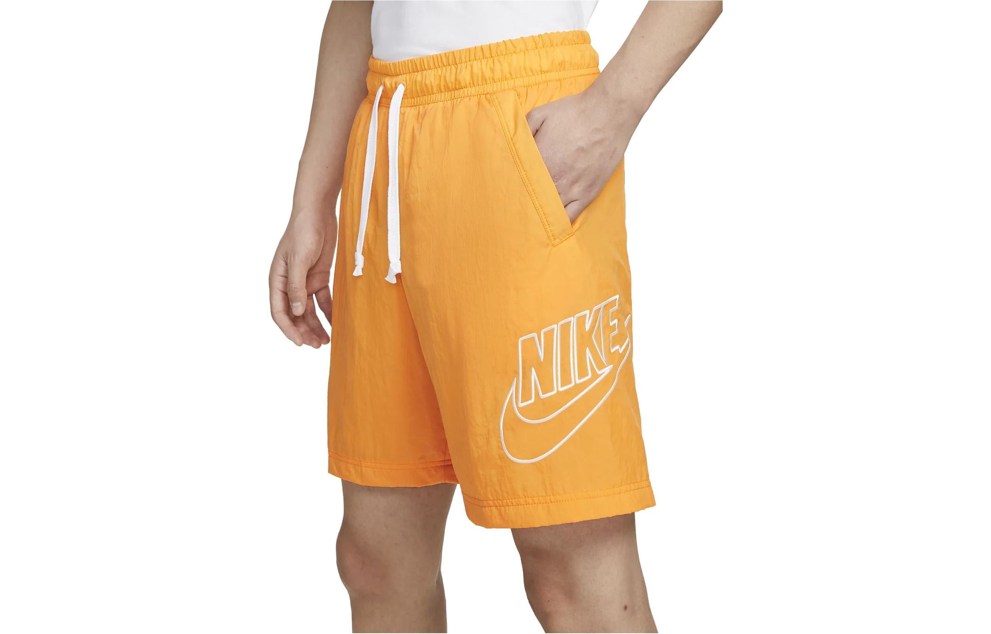 Nike Sportswear Alumni Logo Shorts 'Orange' DB3811-717