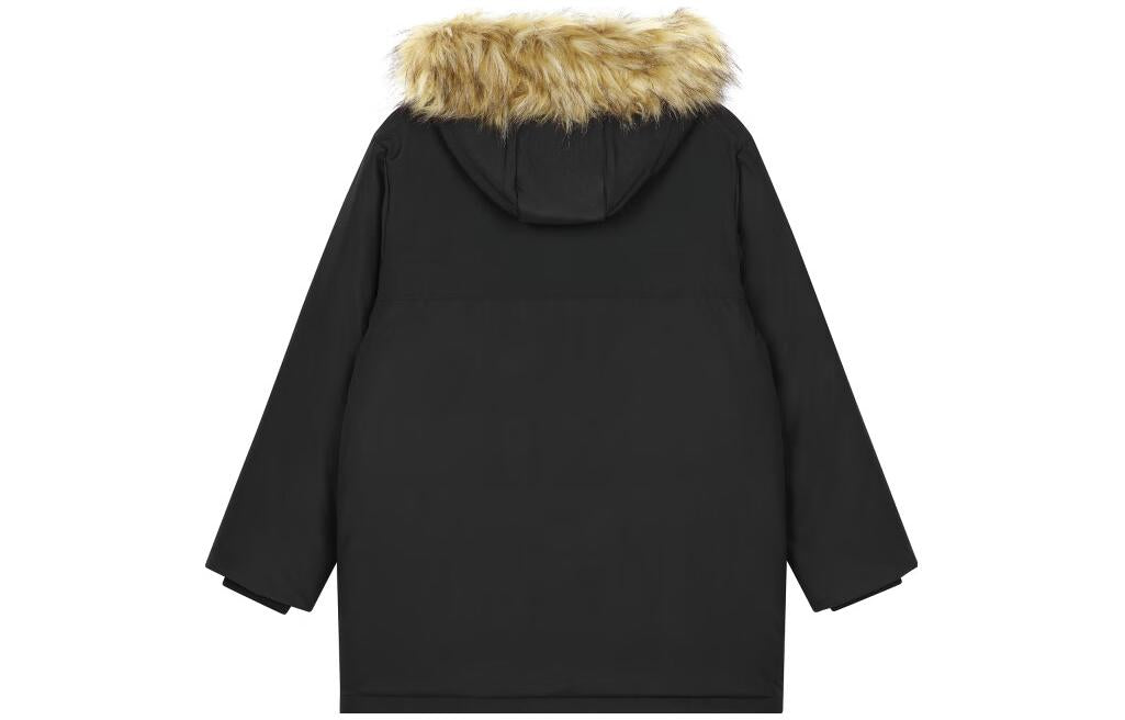 New Balance Warm Long Parka Jacket Asia Sizing 'Black' AMJ33330-BK