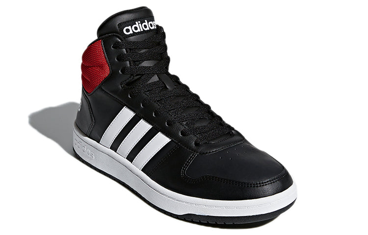 adidas Hoops 2.0 Mid 'Core Black Scarlet' DB0079