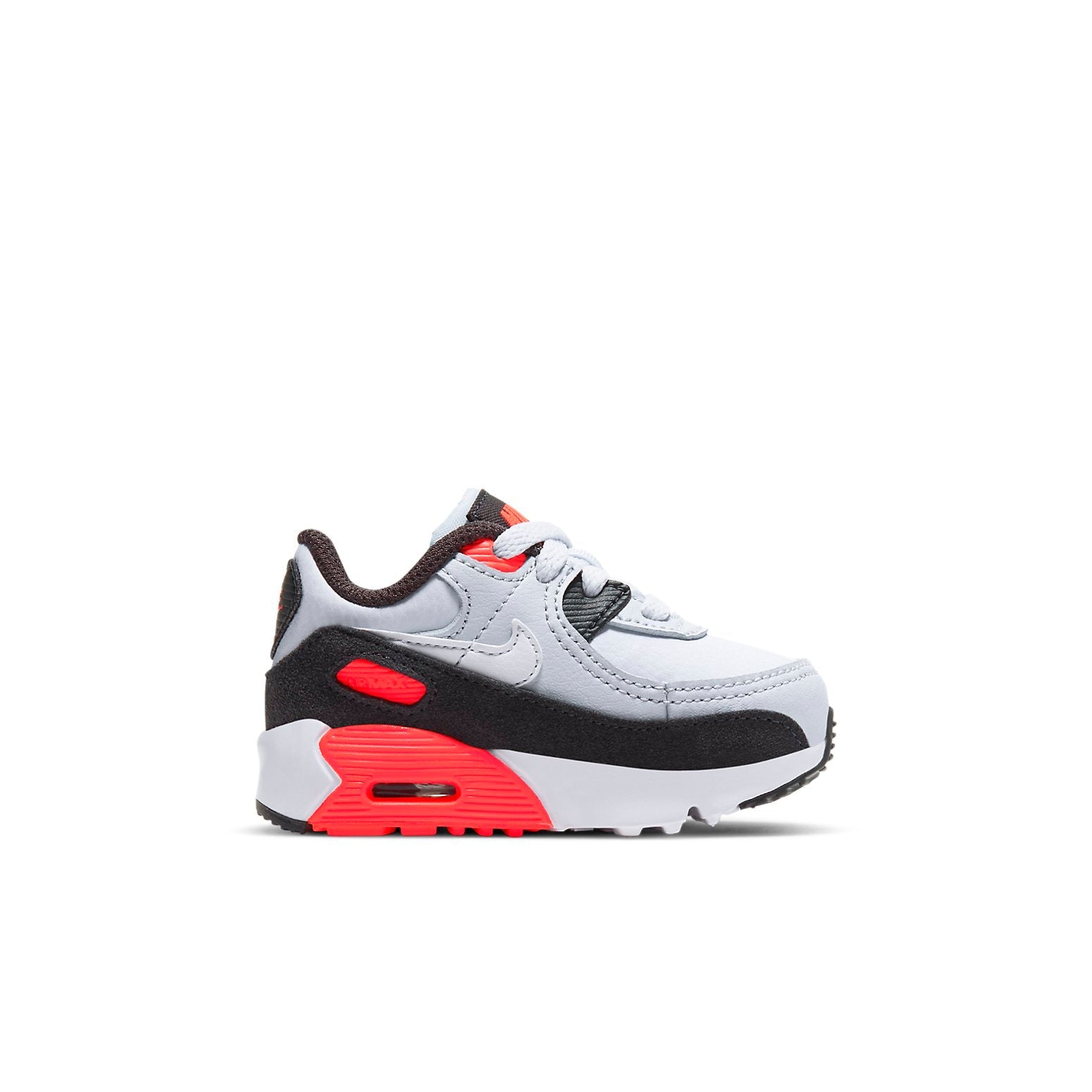(TD) Nike Air Max 90 Running Shoes Grey/Red/Black CD6868-012