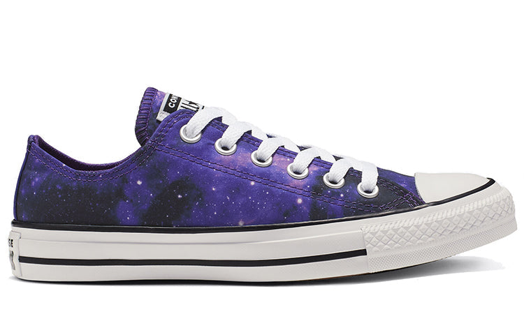 (WMNS) Converse Chuck Taylor All Star Miss Galaxy Low Top Canvas Sneakers 'Black Purple' 565209F