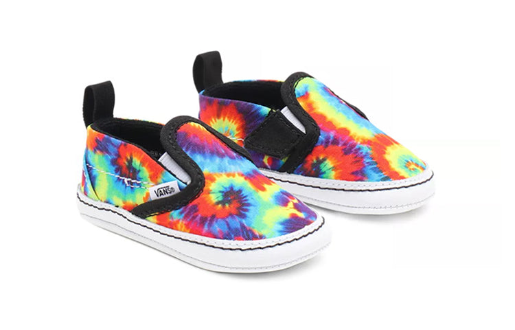 Vans Slip-On V Crib 'Spiral Tie Dye' VN0A2XSL99E