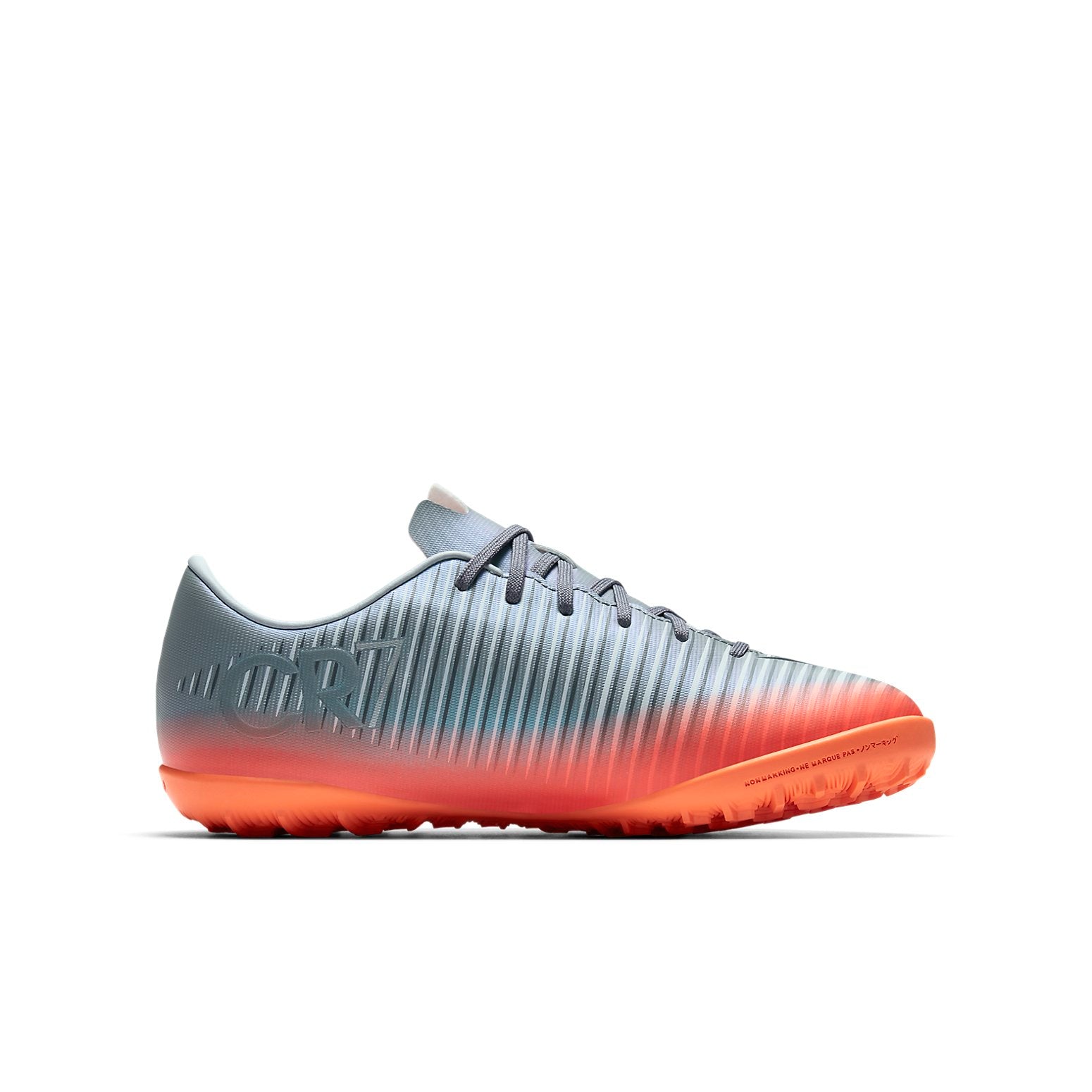 (GS) Nike MercurialX Victory 6 CR7 TF 'Cool Grey' 852487-001