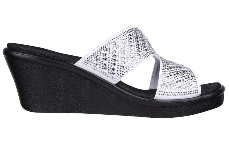 (WMNS) Skechers Rumble On-Too Haute 119261-WHT