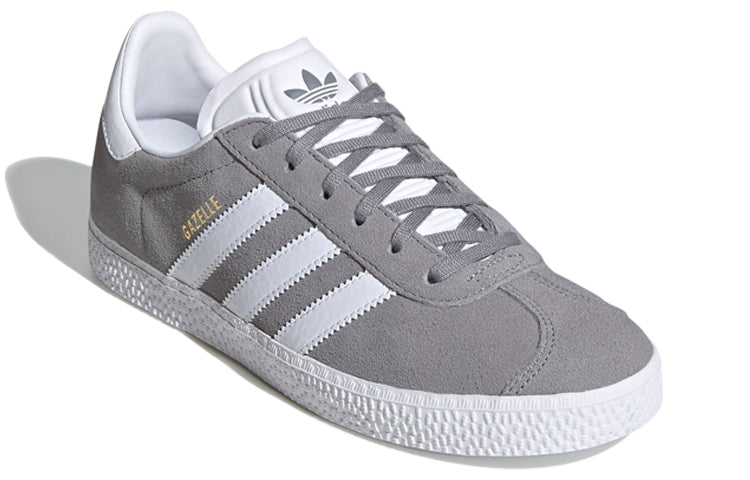 (GS) adidas Gazelle J 'Gray White' FW0716