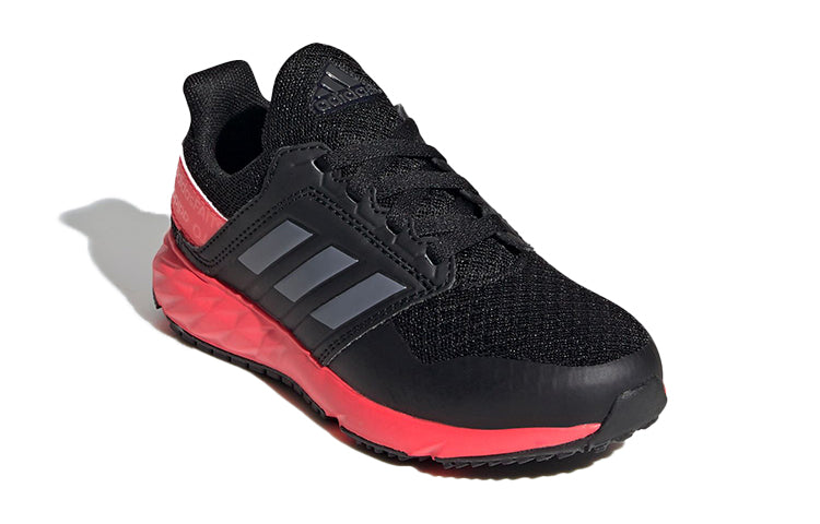 (GS) adidas Fortafaito Running 'Black Red' FX4717