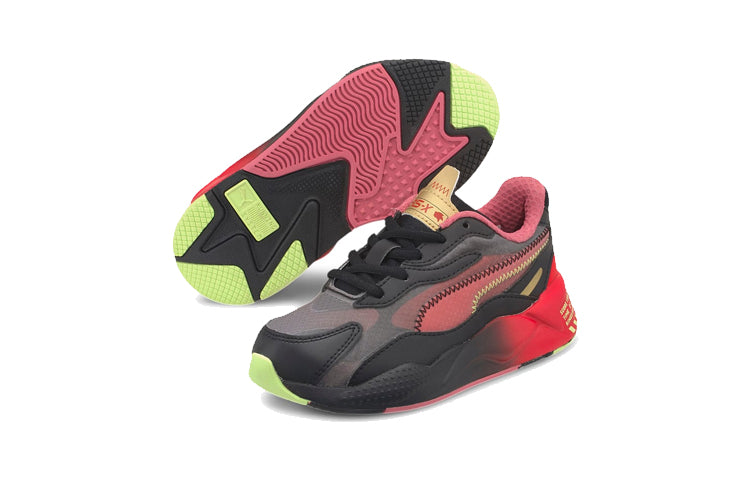 (PS) PUMA Sonic the Hedgehog x RS-X3 'Black High Risk Red' 374319-01