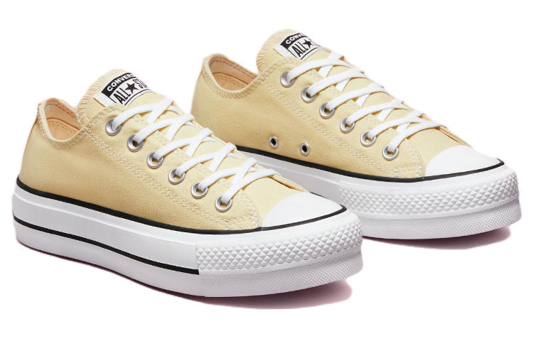 (WMNS) Converse Chuck Taylor All Star Lift Platform Low 'Seasonal Color - Lemon Drop' A00560F