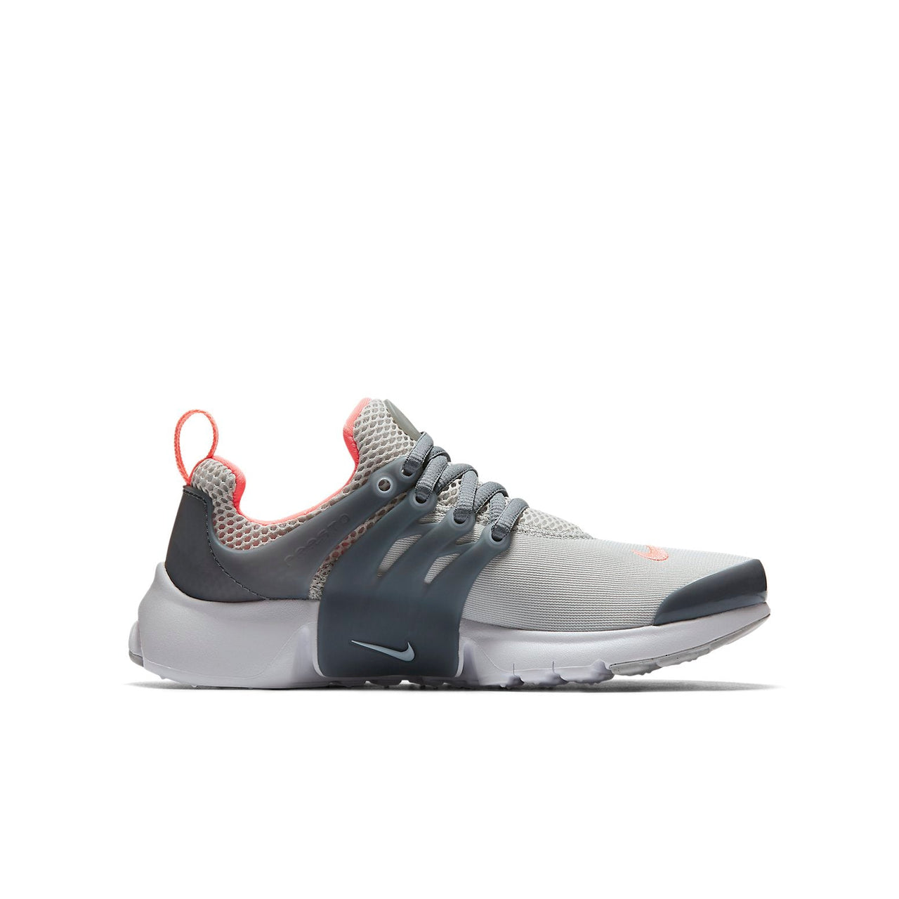 (GS) Nike Presto Running Shoes Grey/White/Pink 833878-002