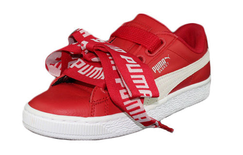(WMNS) PUMA Basket Heart DE 'Red White' 364082-03