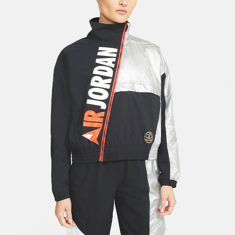 (WMNS) Air Jordan Winter Utility Stand Collar Jacket Black CW6498-010