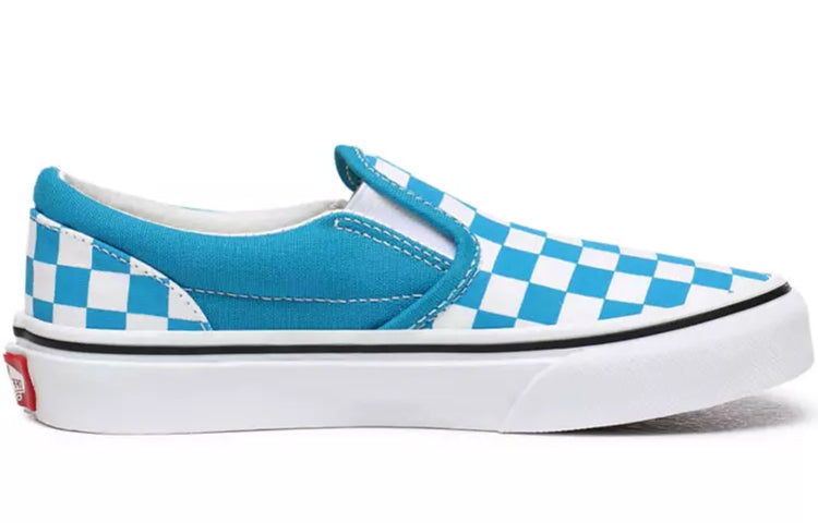 Vans Checkerboard Classic Slip-on Youth Blue VN0A4UH8W3V