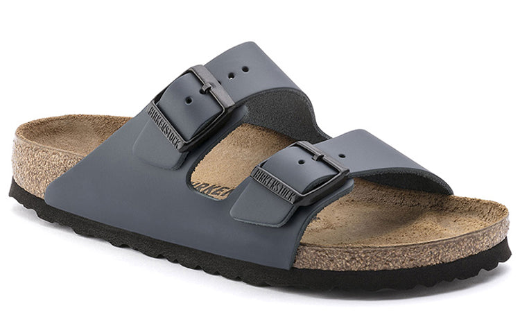 Birkenstock Arizona Natural Leather Narrow Fit 'Blue' 51153
