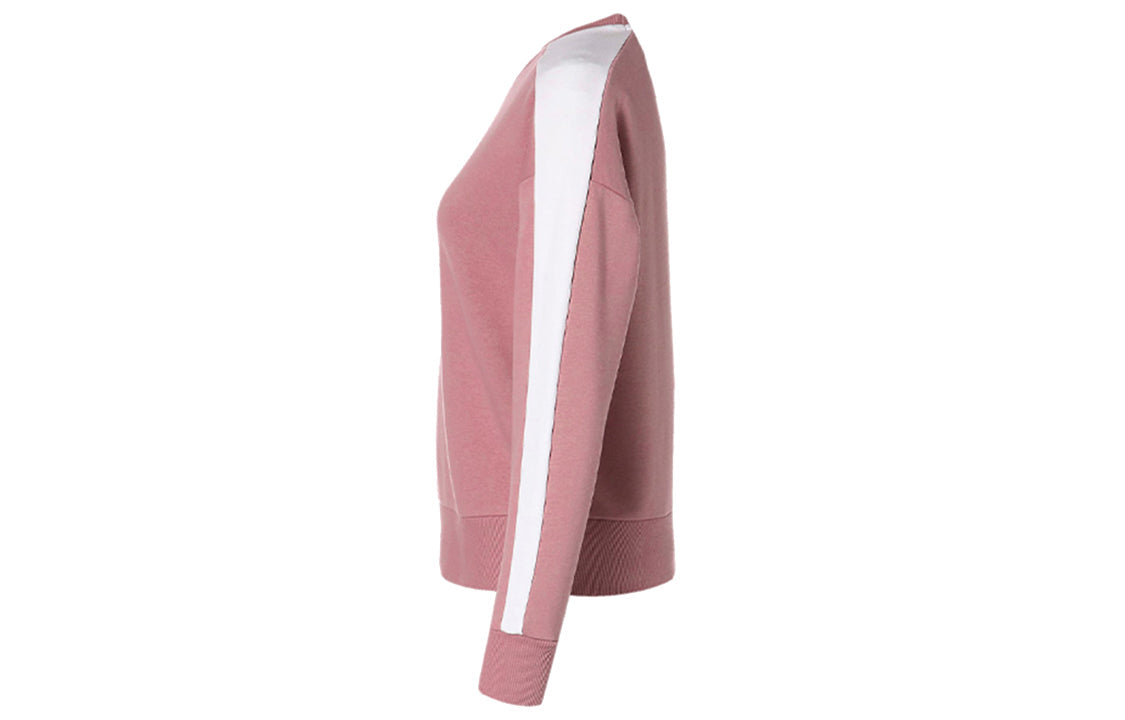 (WMNS) PUMA Classics T7 Crewneck Sweatshirt 'Pink White' 599226-16